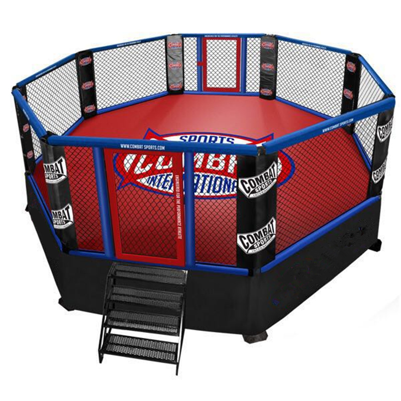 Customize Inflatable Boxing Wrestling Ring Pro Boxing Ring Cover Octagon MMA Boxing Cage