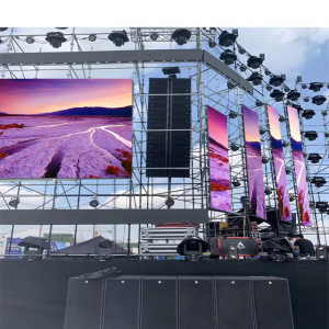Music Festival Stage Portable Assemble LED Module/LED Stage Background Video Wall Display