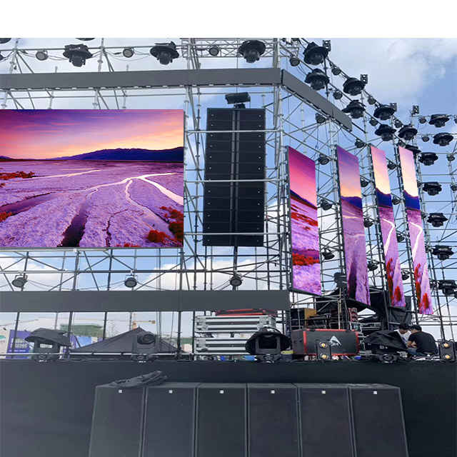 Music Festival Stage Portable Assemble LED Module/LED Stage Background Video Wall Display Featured Image