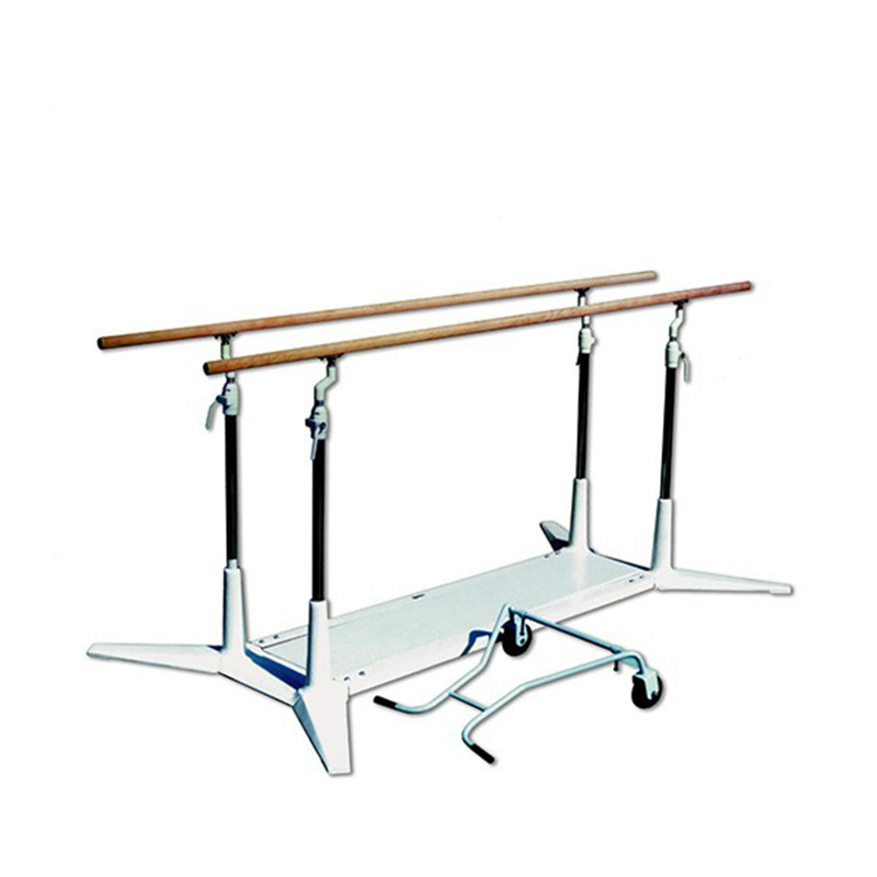 Professional gymnastic equipment heavy duty base steel parallel bars