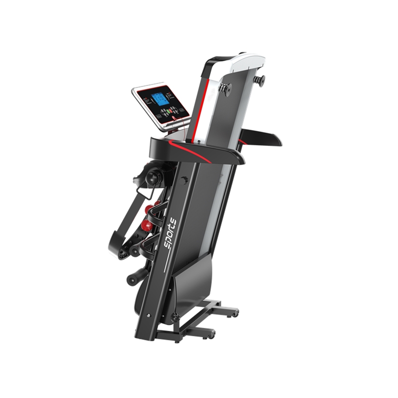 Excellent quality Double Bars Gymnastics -
Gym Equipment Smart Folding Heart Rate Sensor Treadmill Walking/Running Drive Belt Fitness Treadmill With Lcd Screen – LDK detail pictures