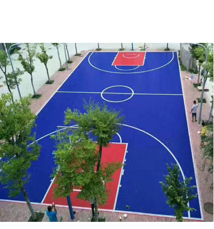 Basketball Equipment Sports Floor Basketball Floor System Plastic Outdoor Basketball Court Floor