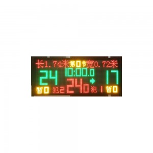 LDK sports equipment electronic digital stadium led scoreboard LED Scoreboard Display