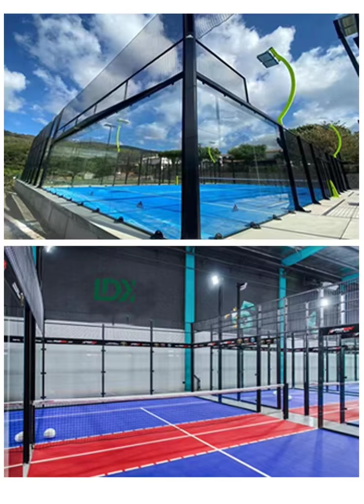 Factory Price Padbol Court Outdoor Training Court Size 10X6m