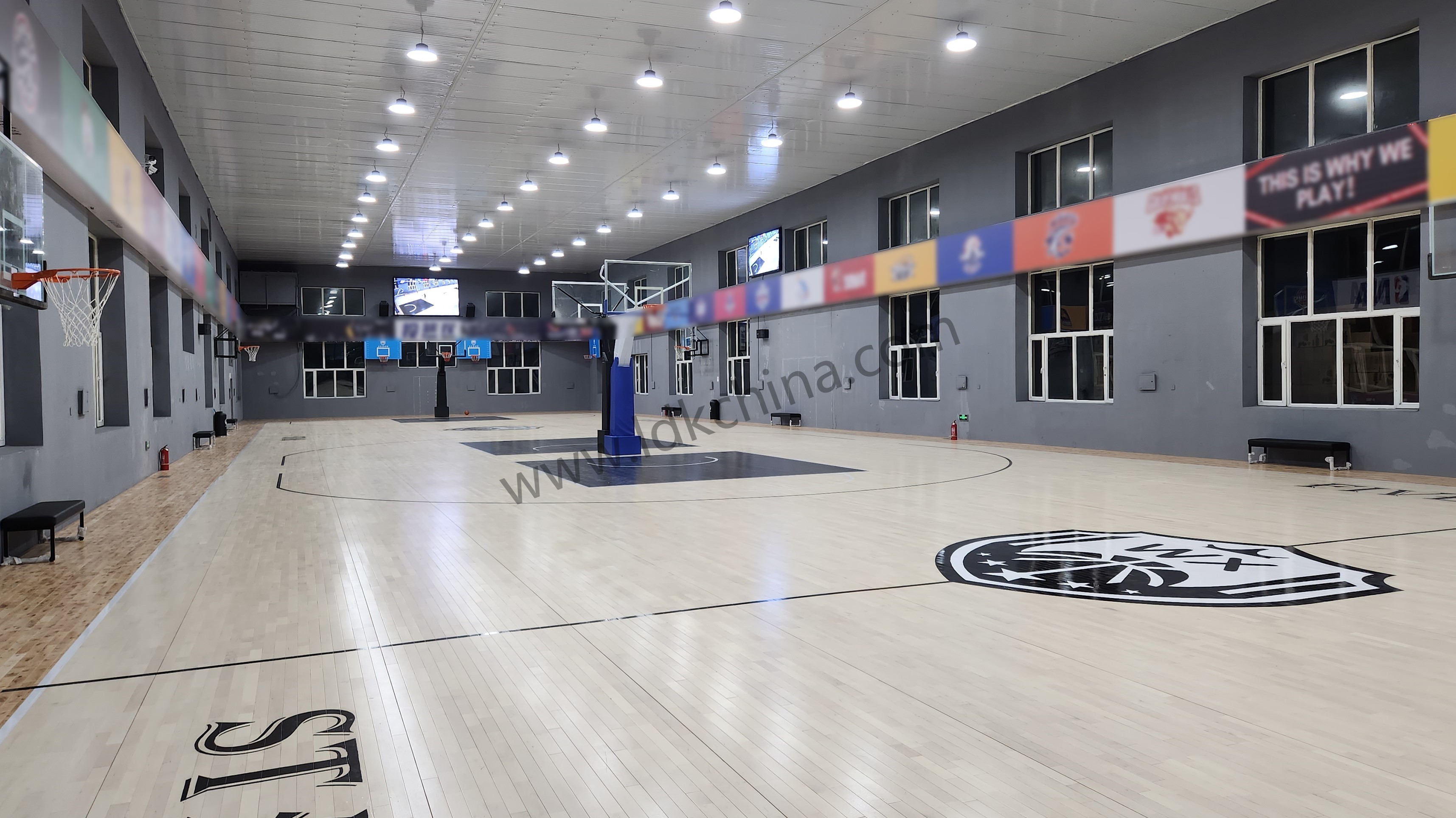 Maple Sports Wooden Flooring Basketball Court Floor Hardwood Flooring Systems