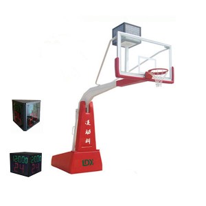 Professionele Kompetisie Toerusting Folding draagbare basketbal bord oprit