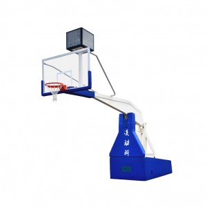 Fiba Professional agbọn Equipment Electric eefun ti agbọn StandHoop fun tita