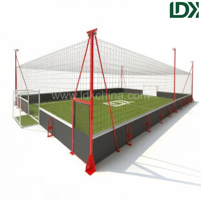 cage-football-structure-red-steel-frame-detail