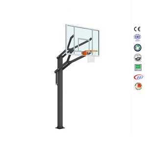 Height Saor an-asgaidh rèitichte 'seasamh ann an-làir Basketball Stand For Sale