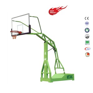 Pro Lifetime Outdoor Glass Backboard Basketball Hoop For Sale
