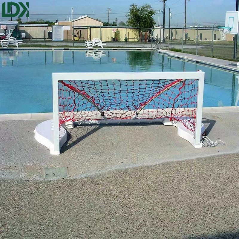 LDK Sports Equipment Custom Portable Floding Inflatable Water Football Goal Soccer Goals Inflatable Water Polo Goals