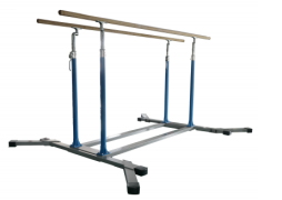Steel Solid Cable Gymnastics Equipment Adjustable Parallel Bars for sale