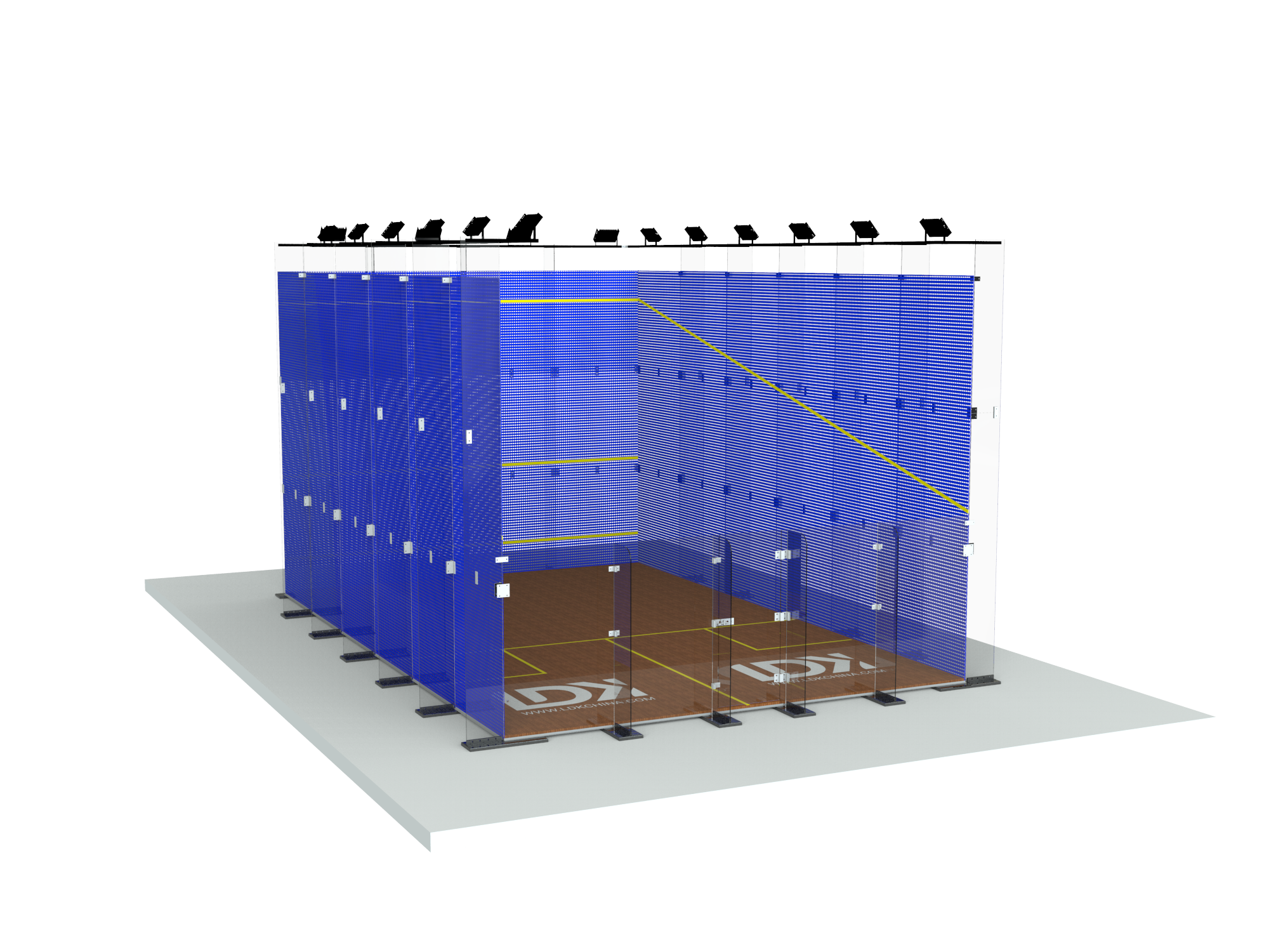 惠阳工厂壁球馆