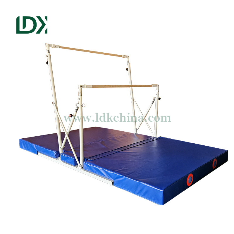 Gymnastics Sport Equipment for Uneven Bars Gym Training Gymnastic Equipment high jump landing pole vault mats sale
